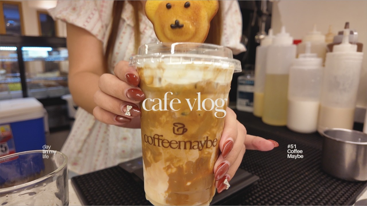 ENG) CAFE VLOG ep 51 | Day in my Life | Visiting 3 Cafe branches today| coffee maybe
