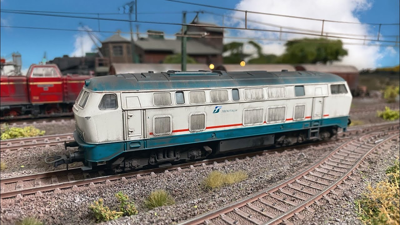 Modelleisenbahn Alterungen Wolbink Album Spur H0 BR290 Roco gealtert patiniert Weathering