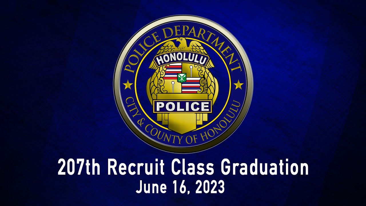HPD 207th Recruit Class Graduation