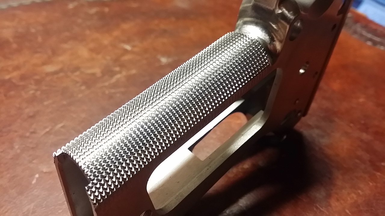 1911 Build 6 RMR - Часть 2 - Ручная насечка