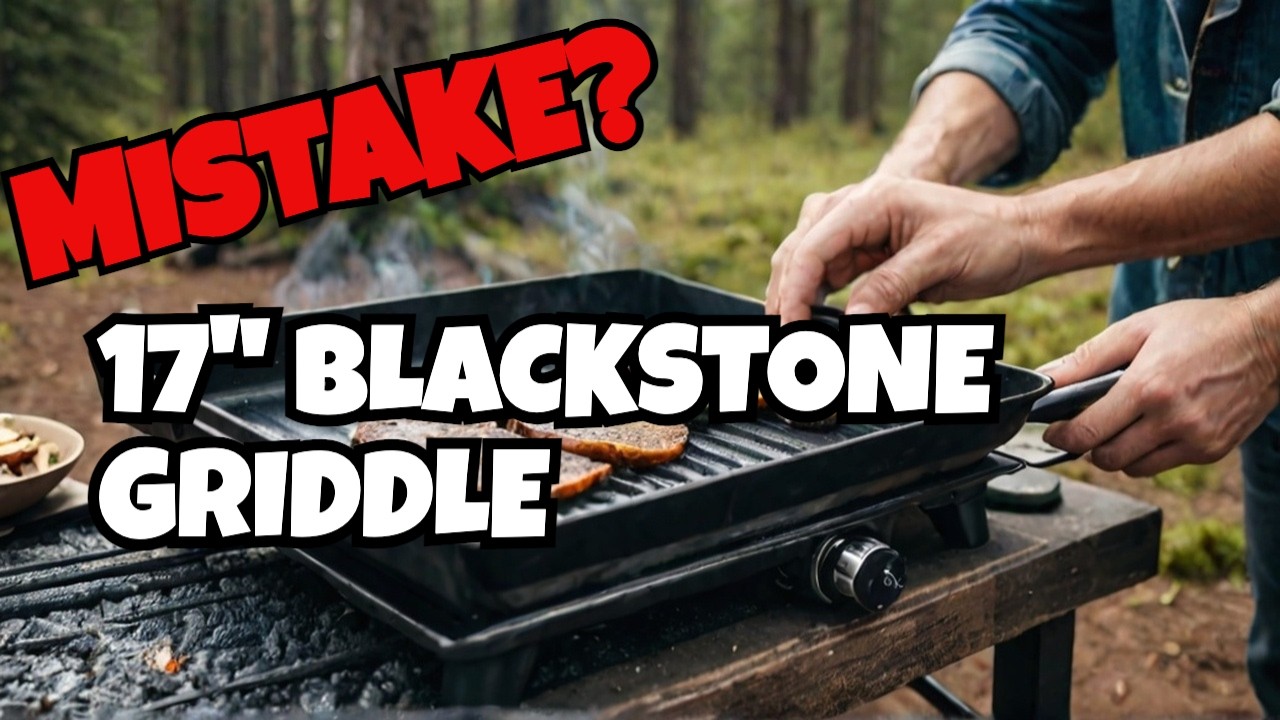 17 Inch BLACKSTONE GRIDDLE for Off-Grid Living