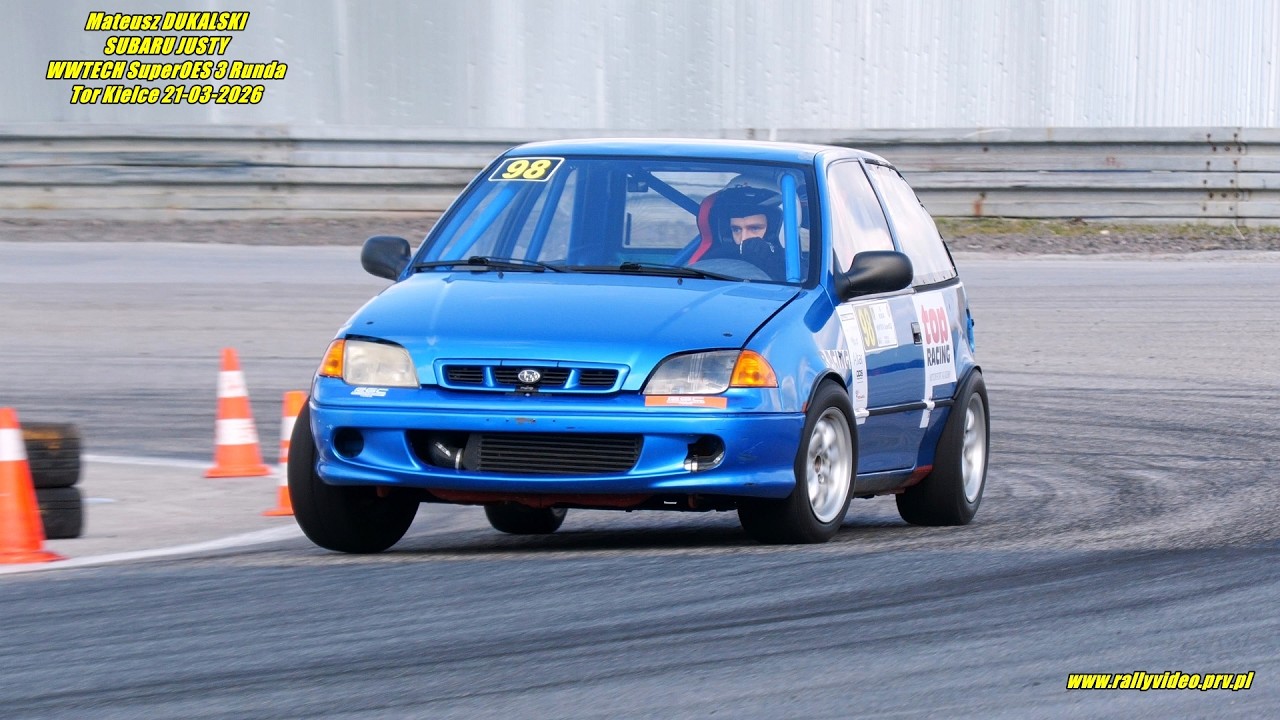 Mateusz DUKALSKI - SUBARU JUSTY - WWTECH SuperOES 3 Runda Tor Kielce 21-03-2026
