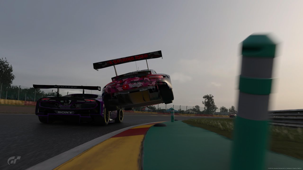 Gran Turismo 7 Psvr2 5 camera stream! Spa Nations cup practice.  I know the weather pattern!