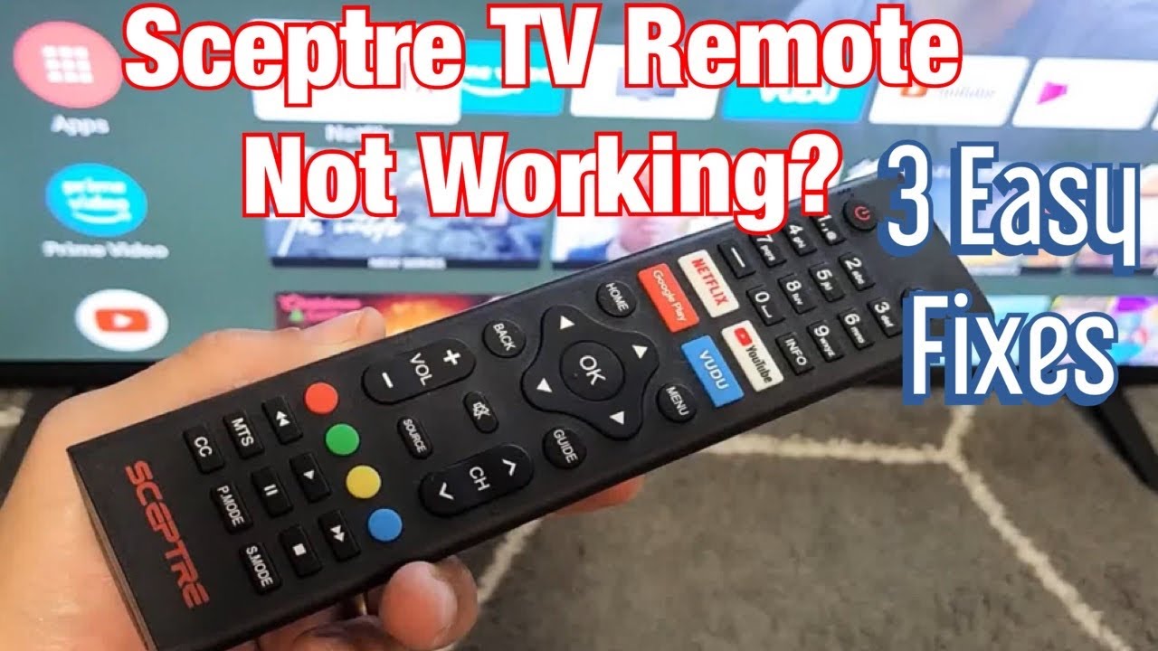 Some Buttons on Sceptre TV Remote Not Working? 3 Easy Fixes!
