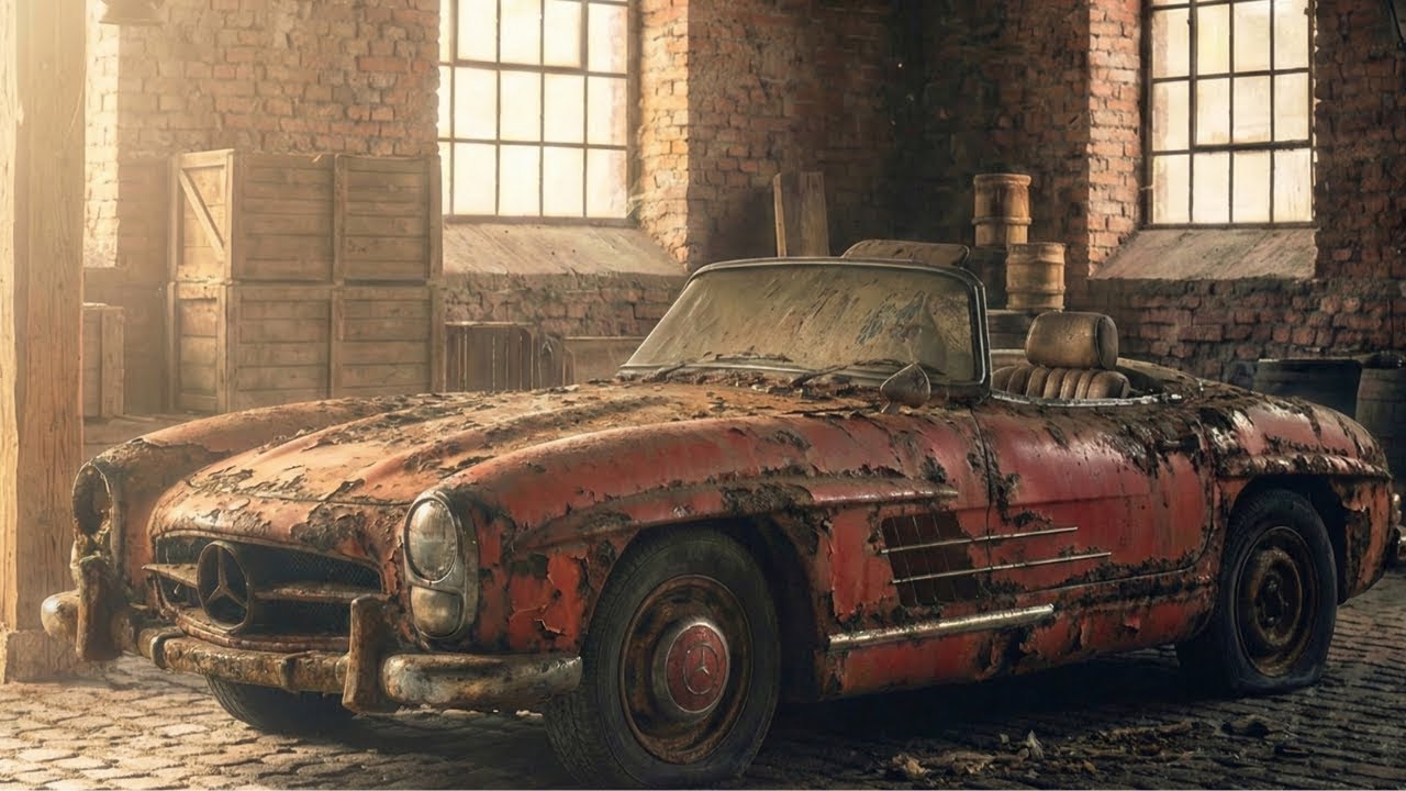 Unbelievable Restoration 💎 Restoring a $1.5 Million 1988 Mercedes-Benz 300SL 