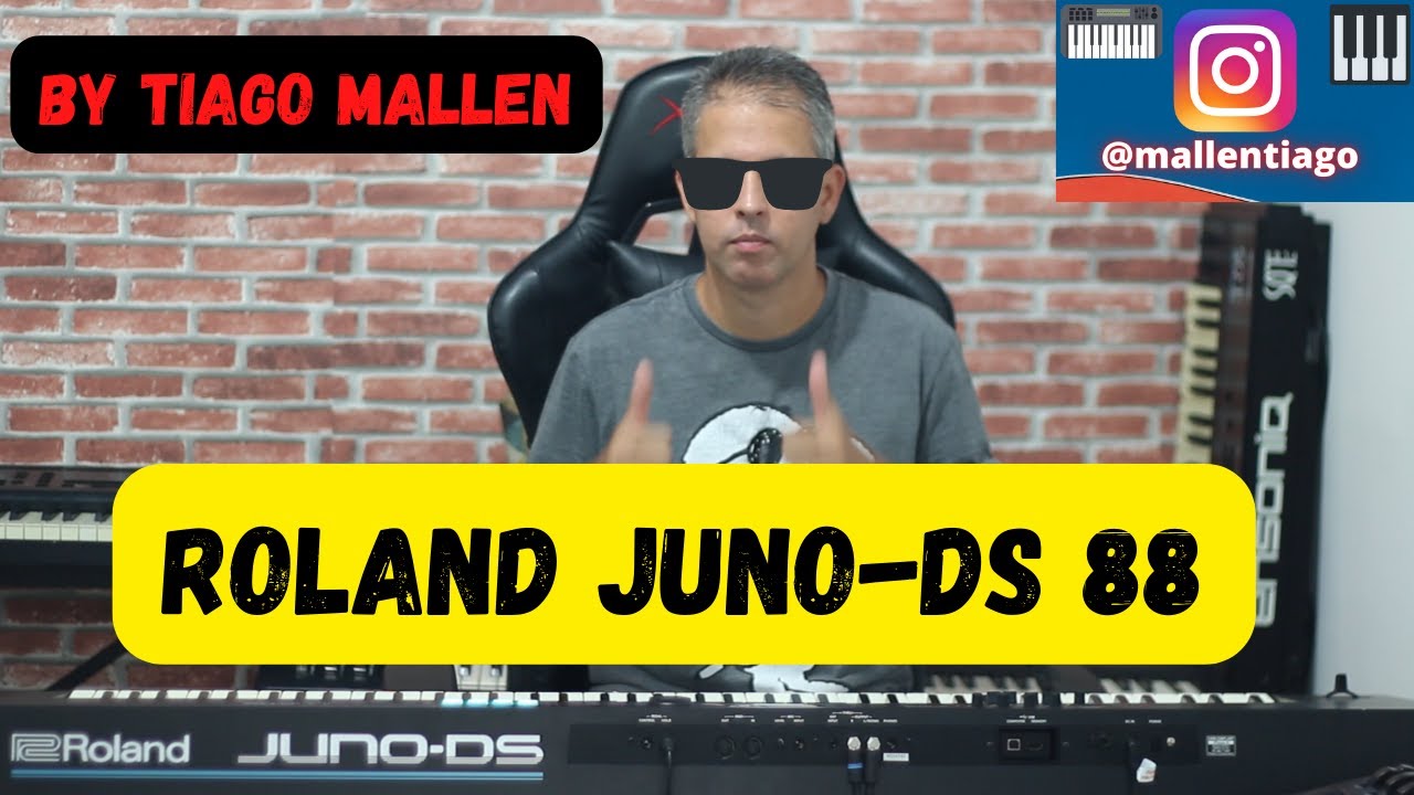 ROLAND JUNO-DS 88 (FACTORY SOUNDS) TEST by TIAGO MALLEN #rolandjunods