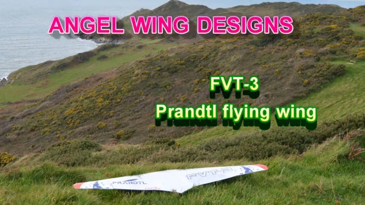 Prandtl Flying Wing FVT-3 MAIDEN FLIGHT
