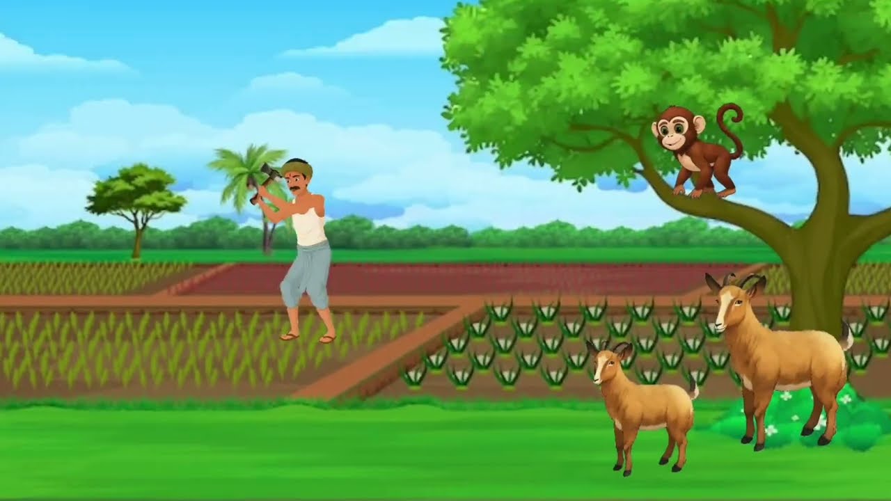 दो भाई की कहानी |moral stories | Village Cartoon Video | cartoon videos |