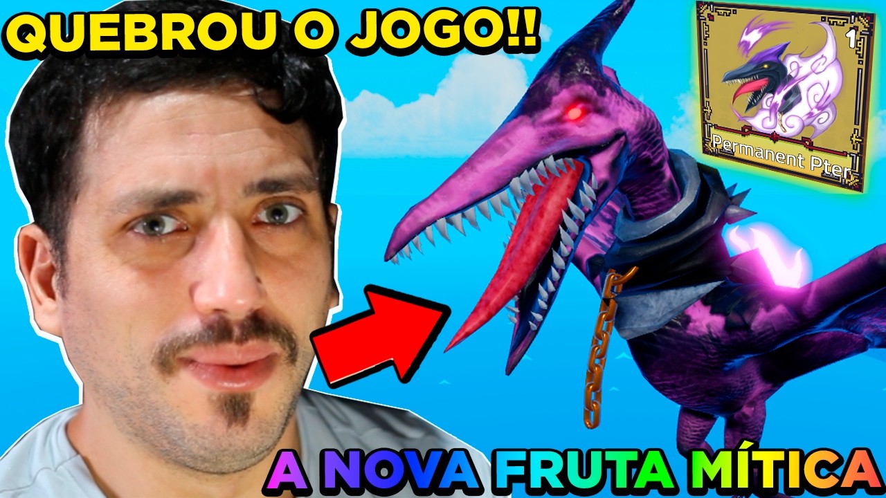 QUE ABSURDO!! CHEGOU a MEGA ATUALIZAÇÃO do KING LEGACY e a NOVA FRUTA MAIS FORTE da HISTÓRIA do JOGO