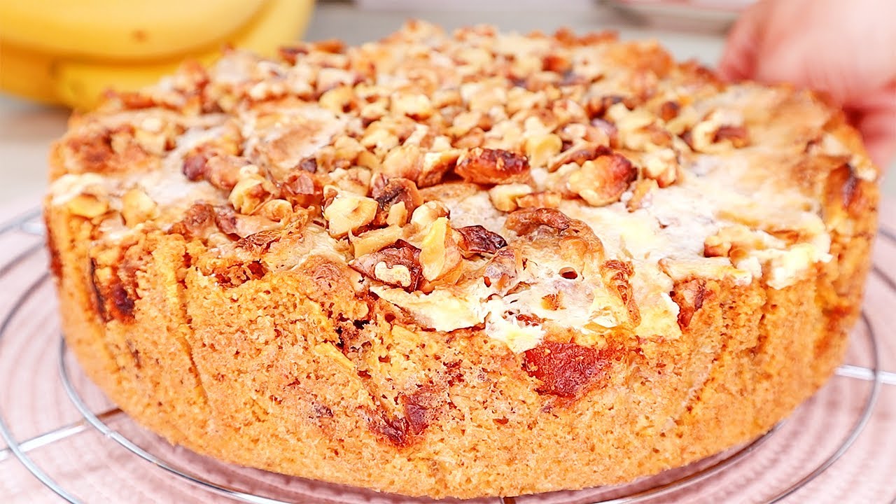 2 чашки овсянки и 2 яблока. Такого вкусного торта вы еще не ели
