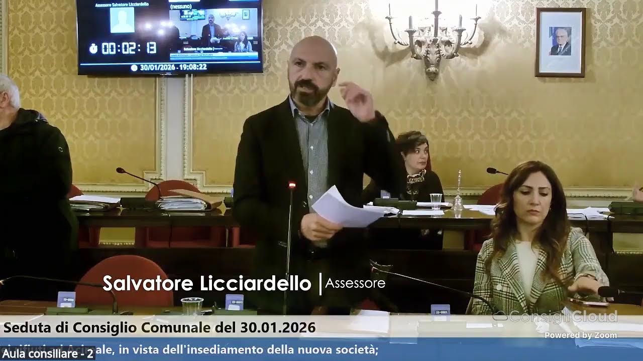 Seduta  di Consiglio Comunale del 30/01/2026