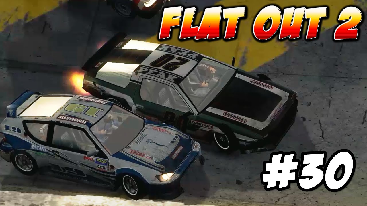 FlatOut 2 - Modo Carreira #30: Eventos insanos: SPEEDBOWL
