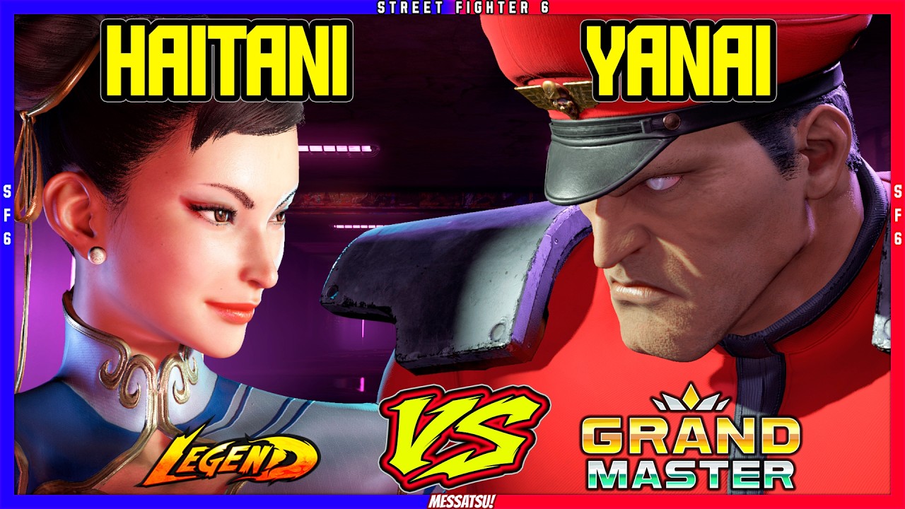 SF6 Haitani (Chun li) VS Yanai (M.Bison)💥Messatsu!💥スト6💥Street fighter 6