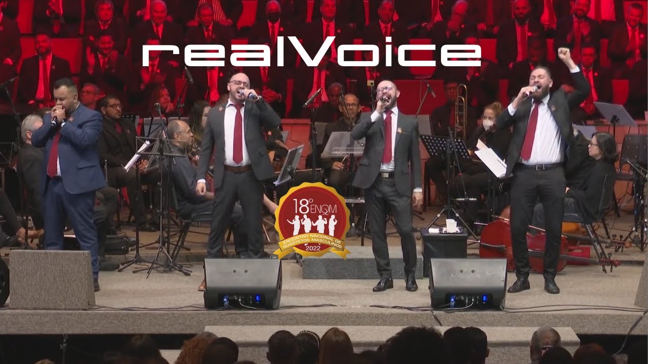 realVoice no 18° ENQM (Encontro Nacional de Quartetos Masculinos) 2022
