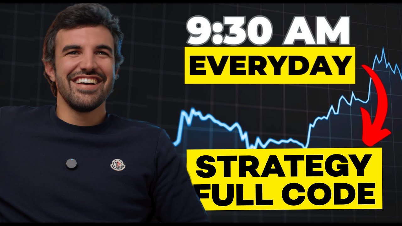 Diventa un TRADER PROFESSIONISTA con questa STRATEGIA | Progetto in Python di Algo Trading per CV