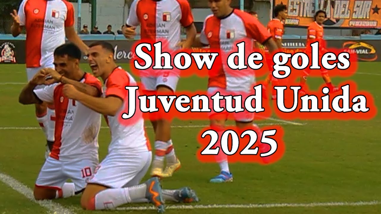 Show de goles Juventud Unida 2025 (Primera Ronda) #PrimeraC