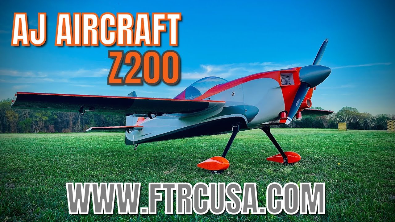 AJ AIRCRAFT Z200- KRIS BARTON-FULL THROTTLE RC