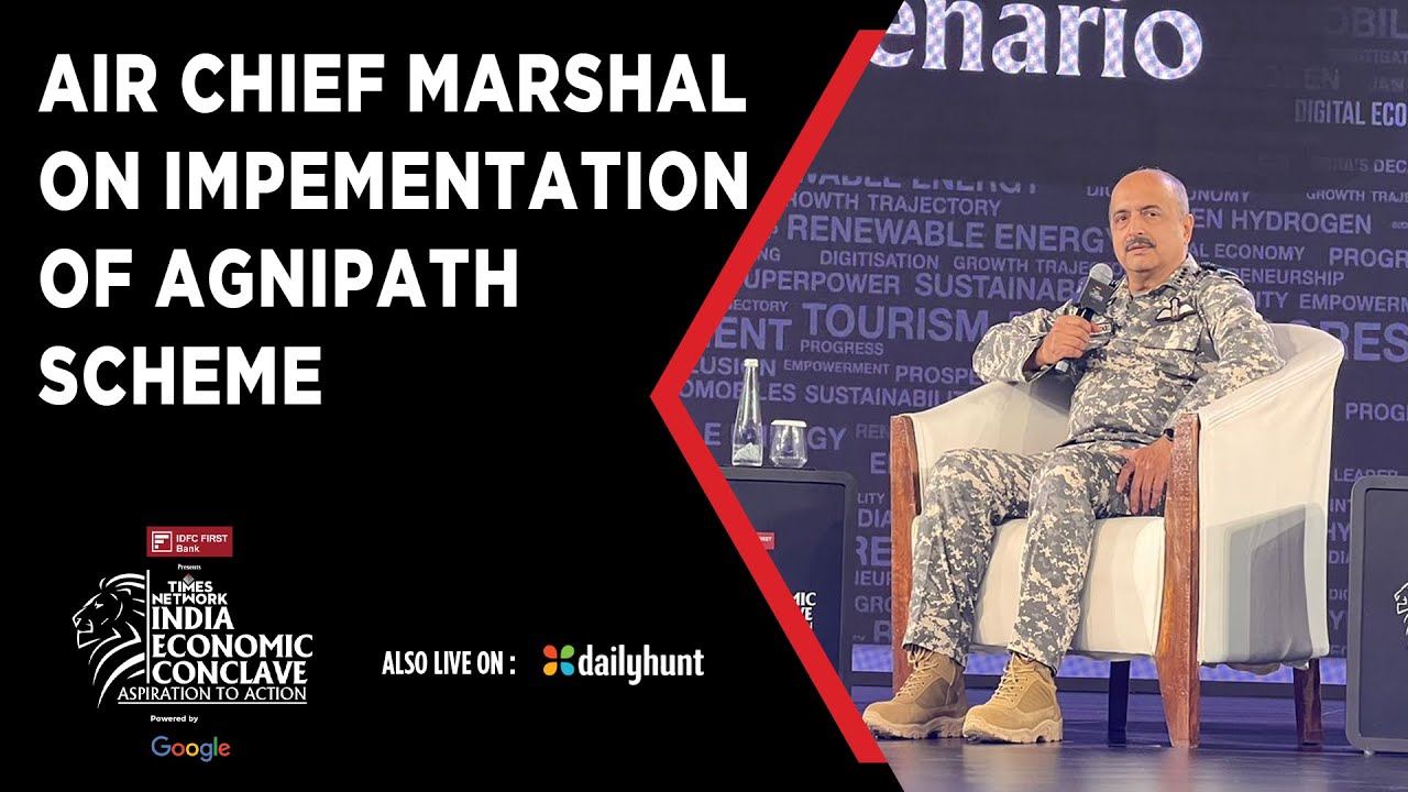 'Agnipath Scheme Is A Revolutionary Way Of Training,' Air Chief Marshal, V R Chaudhari In IEC 2023