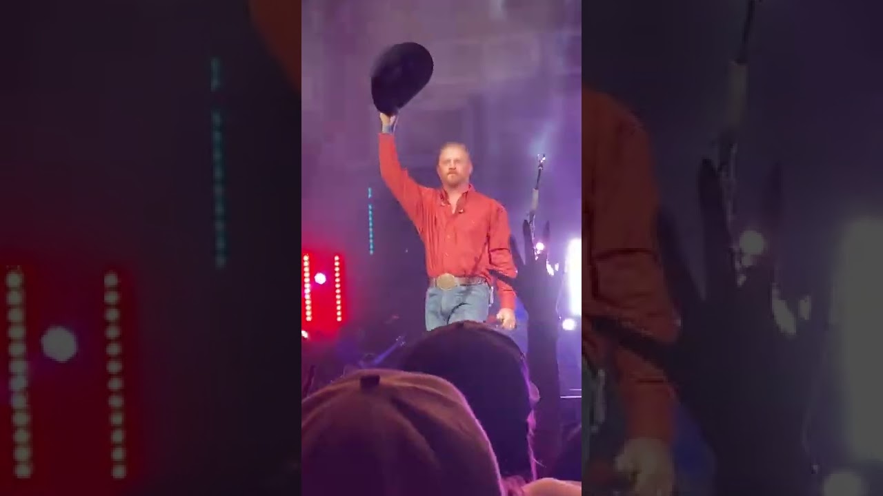 Cody Johnson Patriotic Speech/Long Haired Country Boy Live