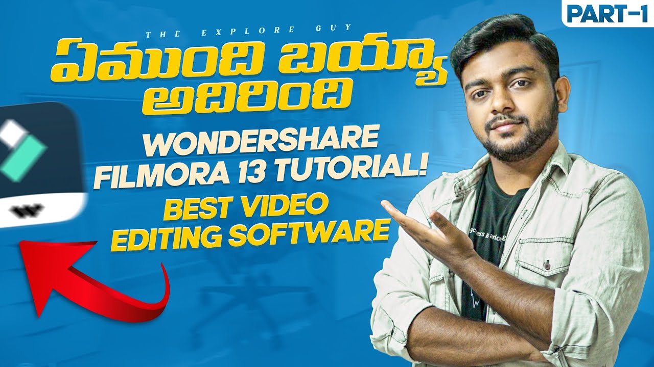 Best Video Editing Software అదిరింది🤯 | Wondershare Filmora 13 Tutorial Part-1