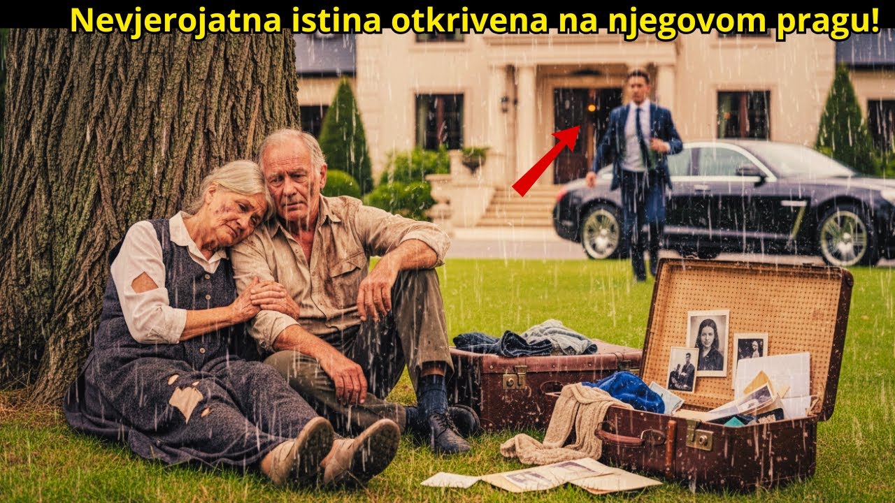 Milijunaš je bio šokiran kada je vidio svoje starije roditelje kako leže na kiši ispred njegove kuće