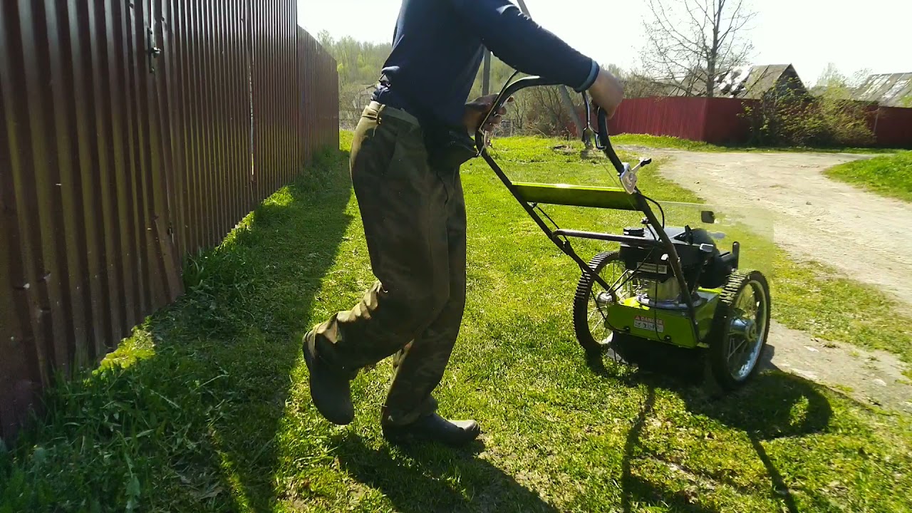 Grillo 600 wd - Game over. Сломалась, не успев ничего скосить. Failed before time to mow.