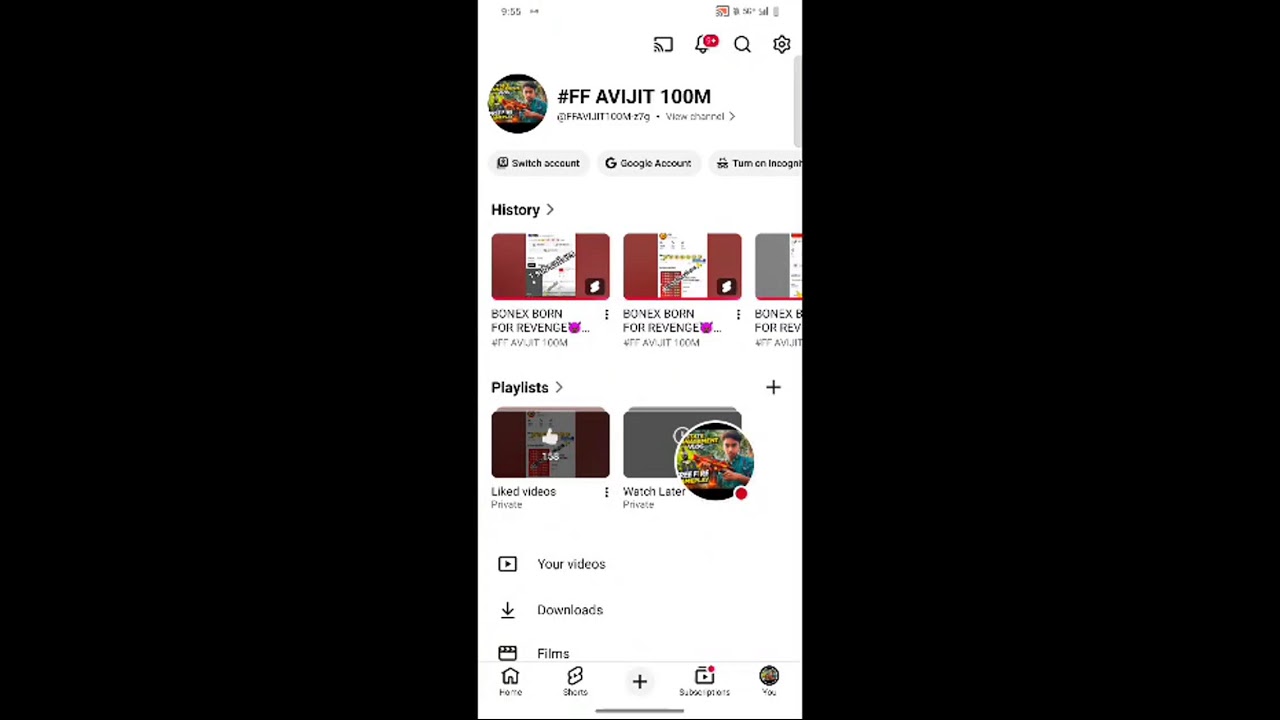 YouTube permission live stream