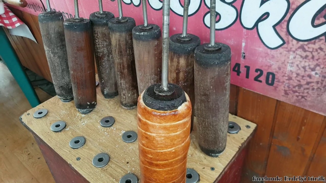 Székelyföld - Így készül a kürtőskalács