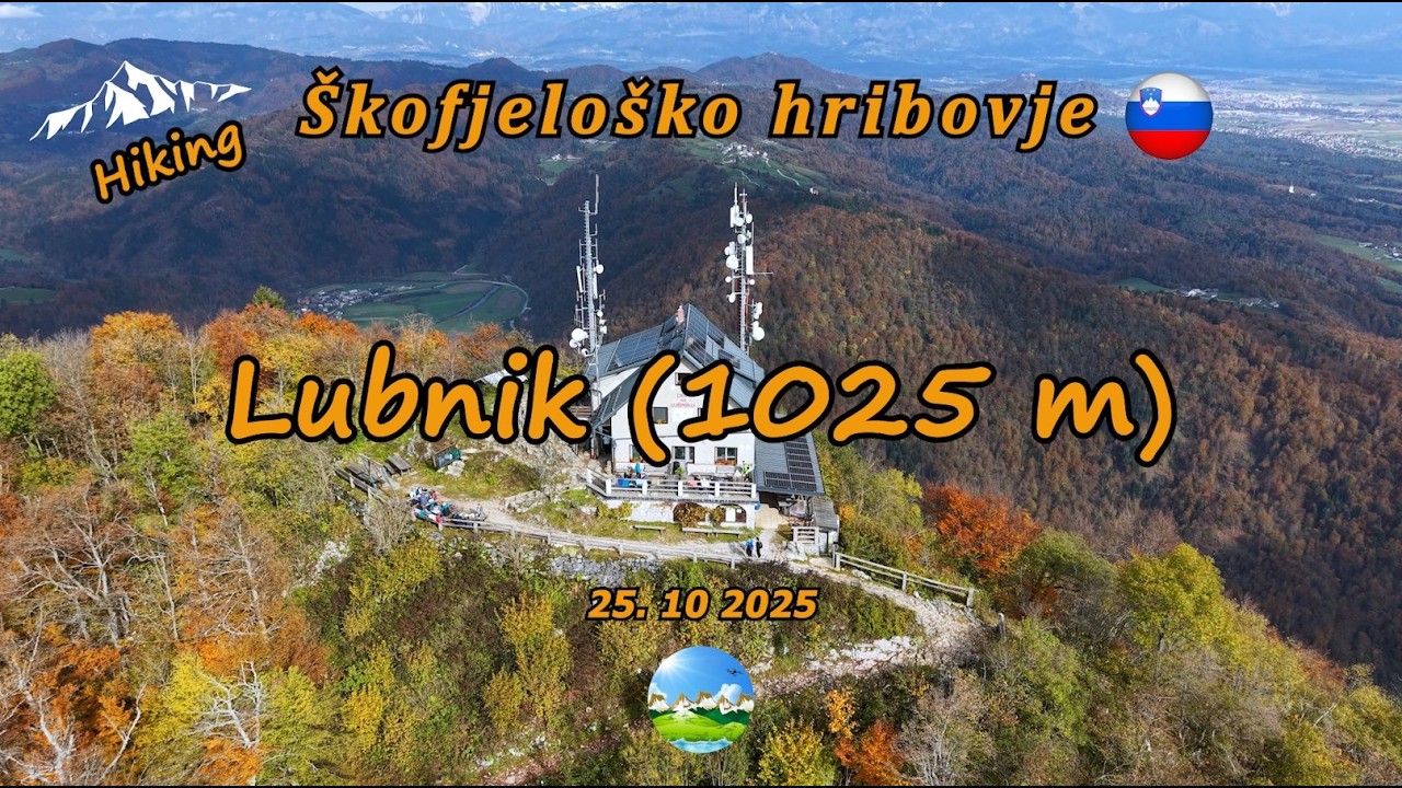 Lubnik (1025 m), Škofjeloško hribovje, Škofja Loka, Slovenija, 4k