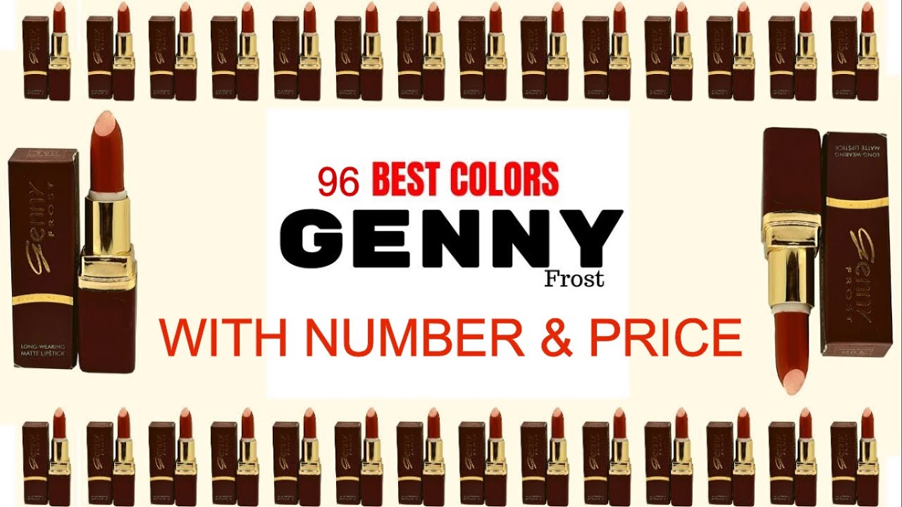Genny Lipsticks Honestly Review|Genny Lipsticks Shades With Number|Genny 92 Best Lipsticks Swatches