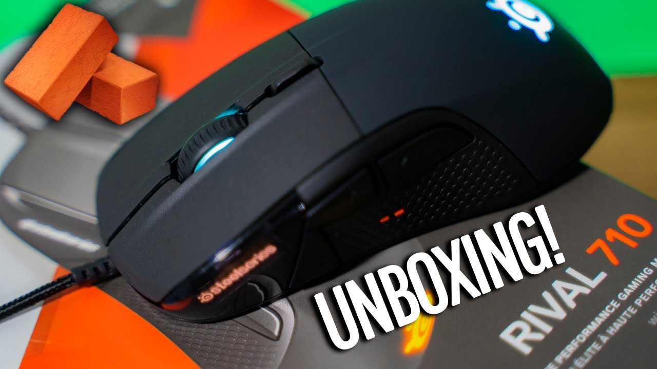 Steelseries Rival 710 Unboxing! - Swappable Sensor Mouse!?🤨