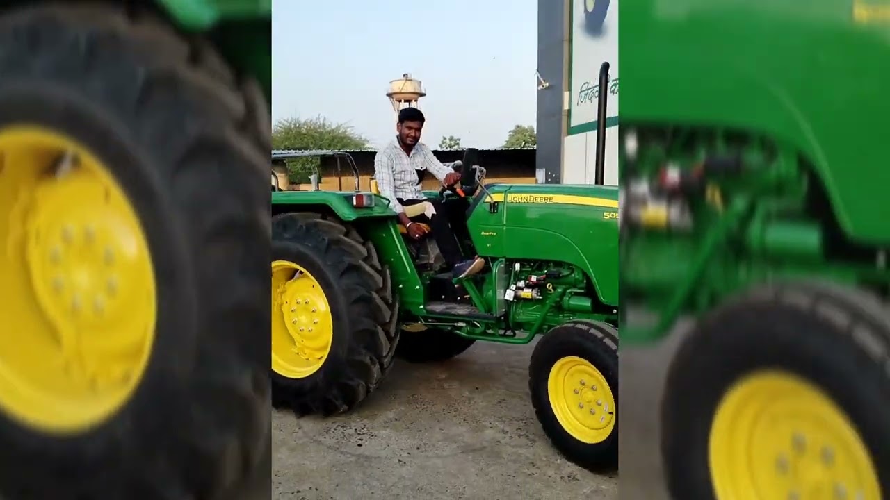 John Deere tractor 5050 d gear pro/ new model 2025 🚜😱jd ट्रैक्टर पॉवरफुल /#johndeere #trector