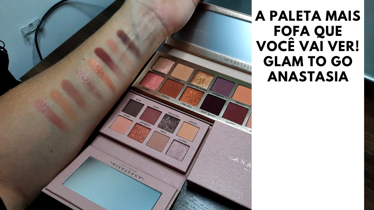 PALETA GLAM TO GO ANASTASIA BEVERLY HILLS COM SWATCH