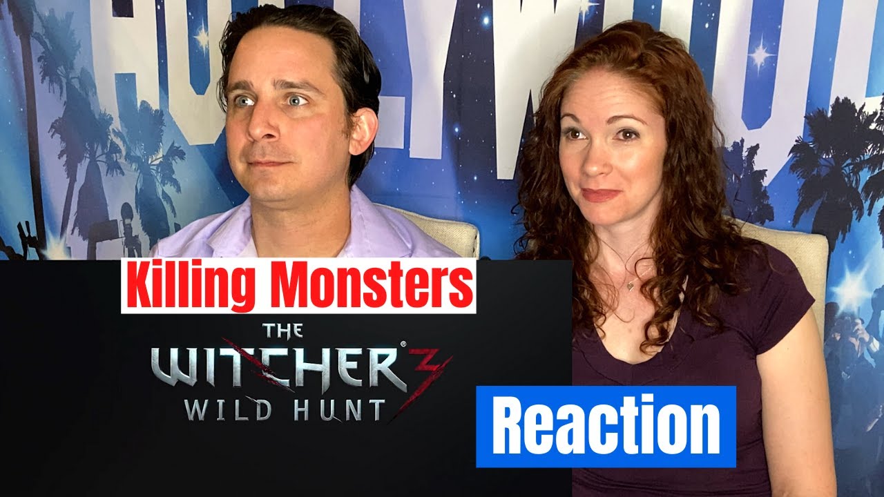 The Witcher 3 Wild Hunt - Killing Monsters Cinematic Trailer Reaction