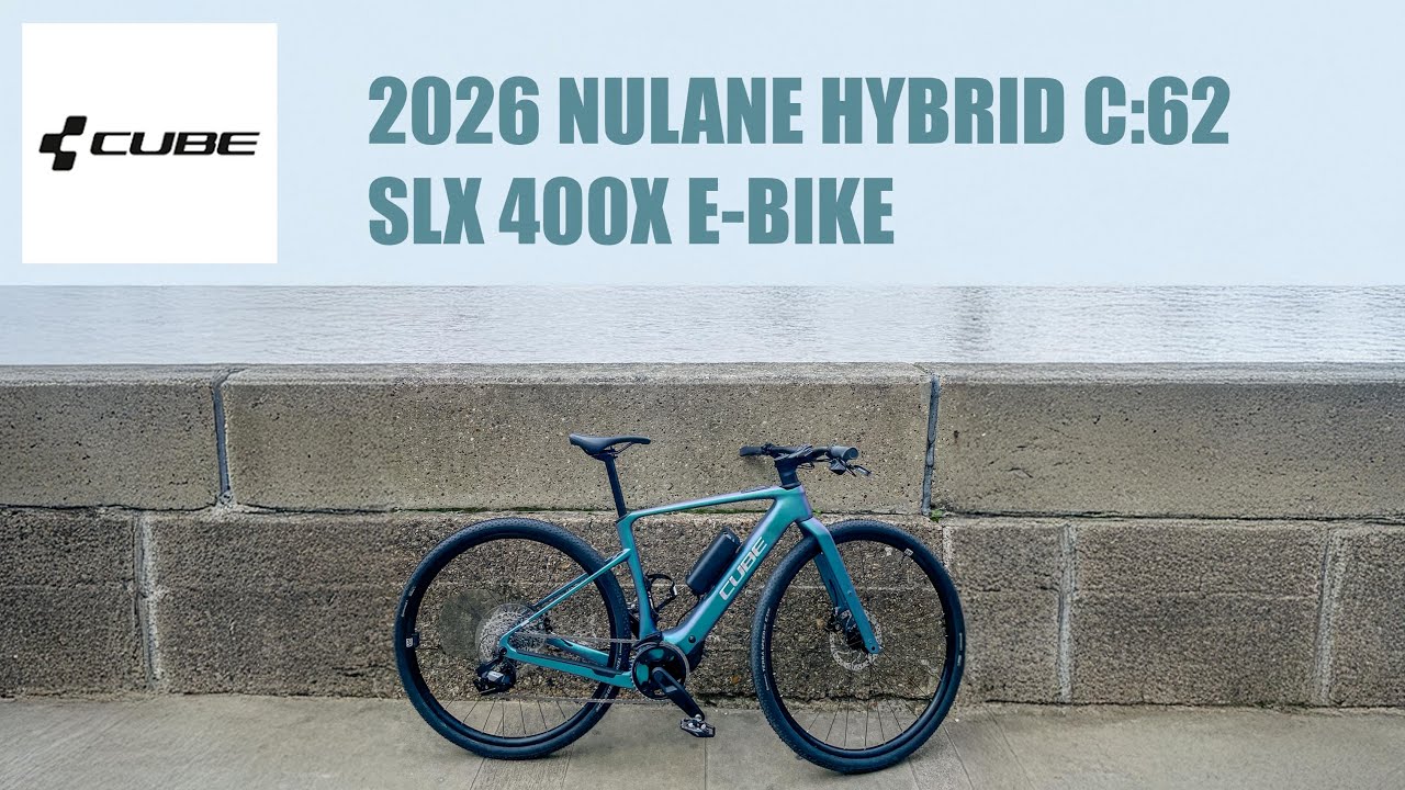 E-BIKE 2026 CUBE NULANE HYBRID C:62 SLX 400X