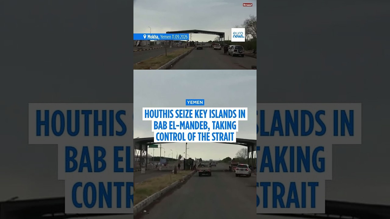 Houthis seize key Yemeni island in Bab el-Mandeb, taking control of the strait