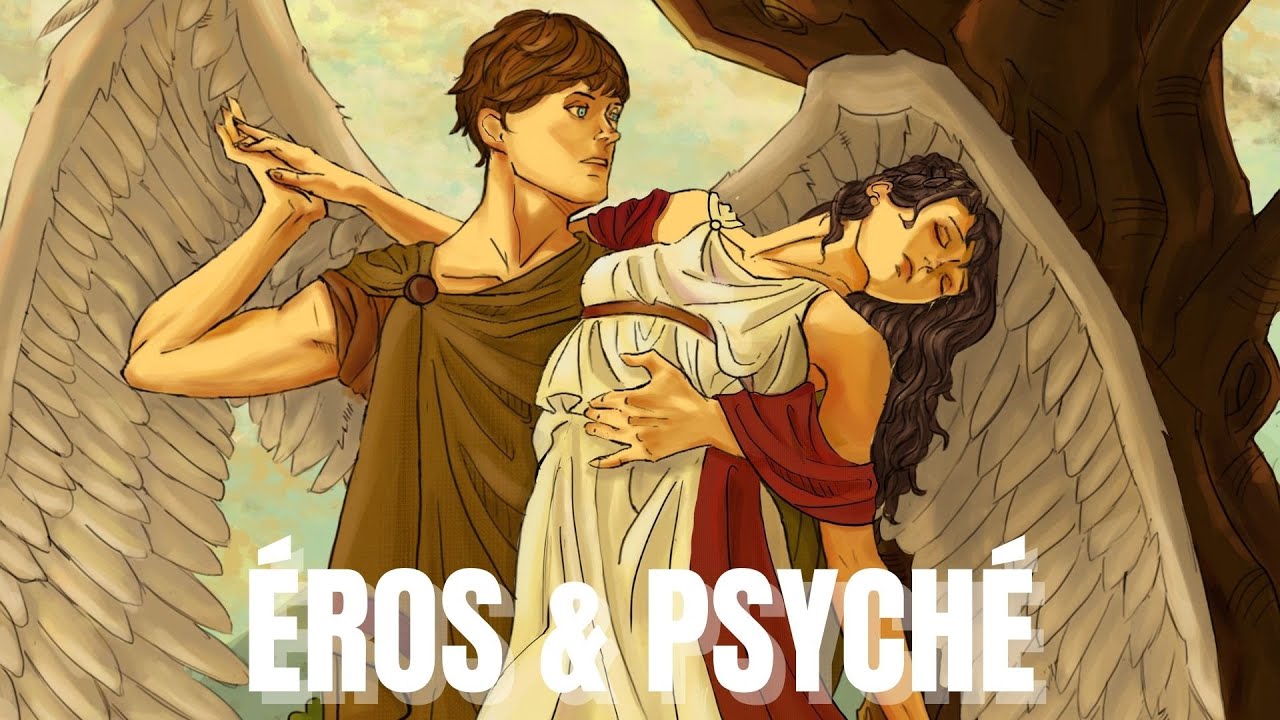 Éros et son amour envers Psyché (mythologie grecque)