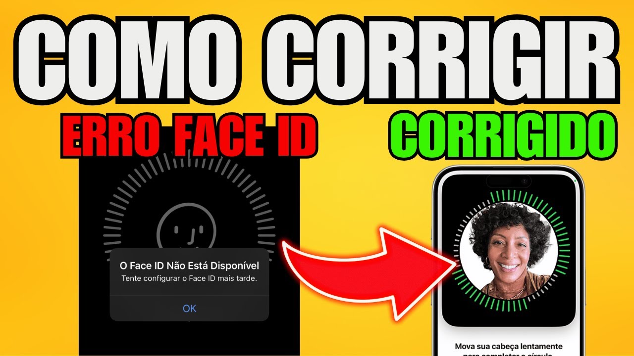 Como Corrigir Face ID Não Está Disponível Tente Configurar O Face ID Mais Tarde (2025)