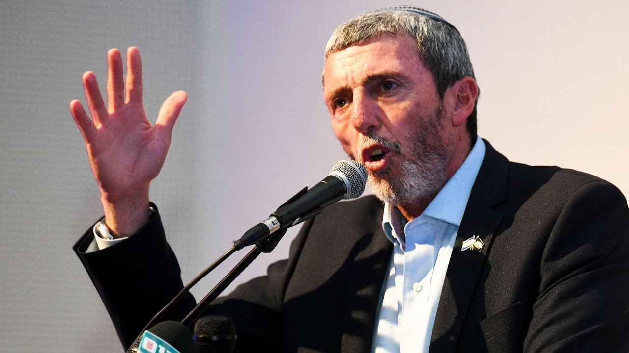 Israel's Education Minister Says Something We Can't Put In A YouTube Title