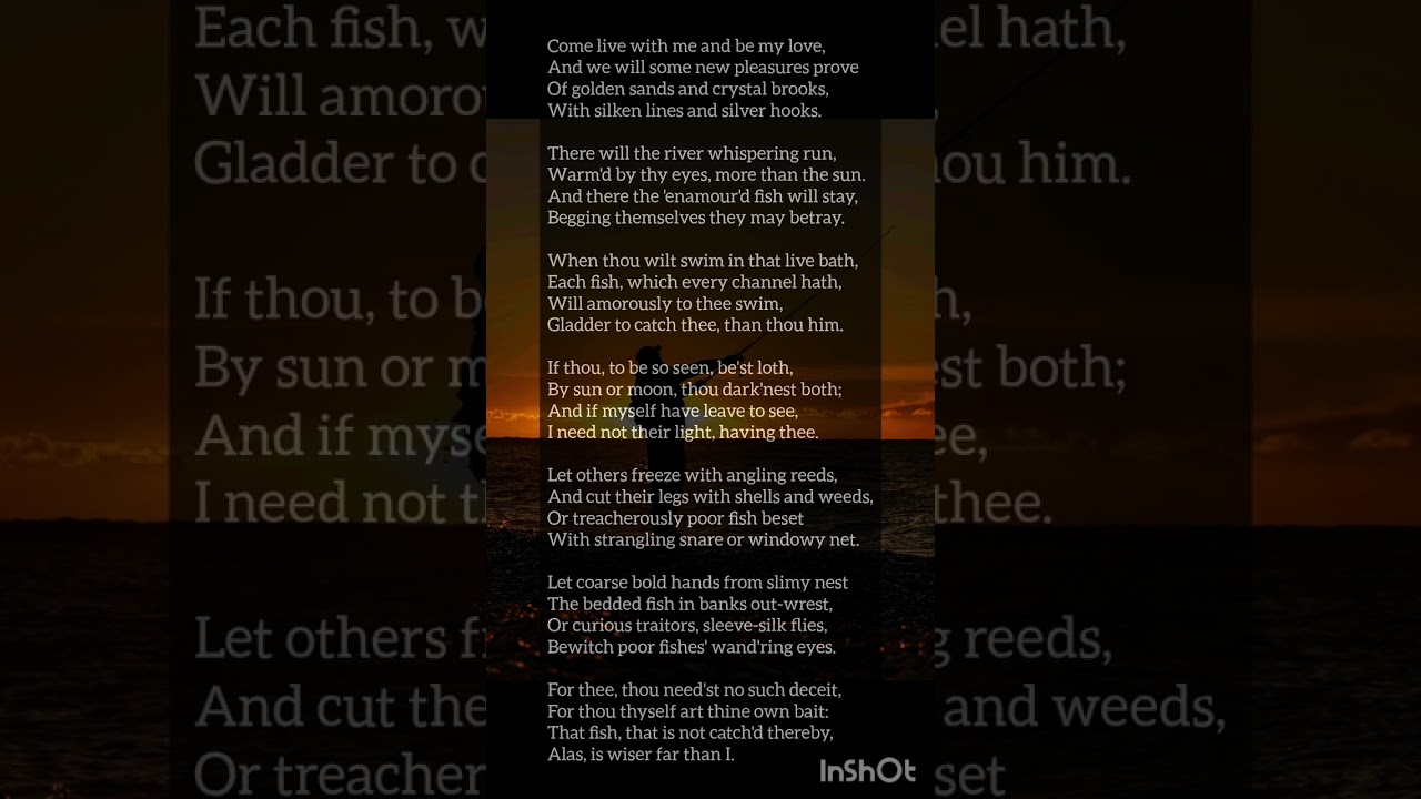 Bait by John Donne #ugtrbenglish #ugtrb #pgtrb #pgtrbenglish 