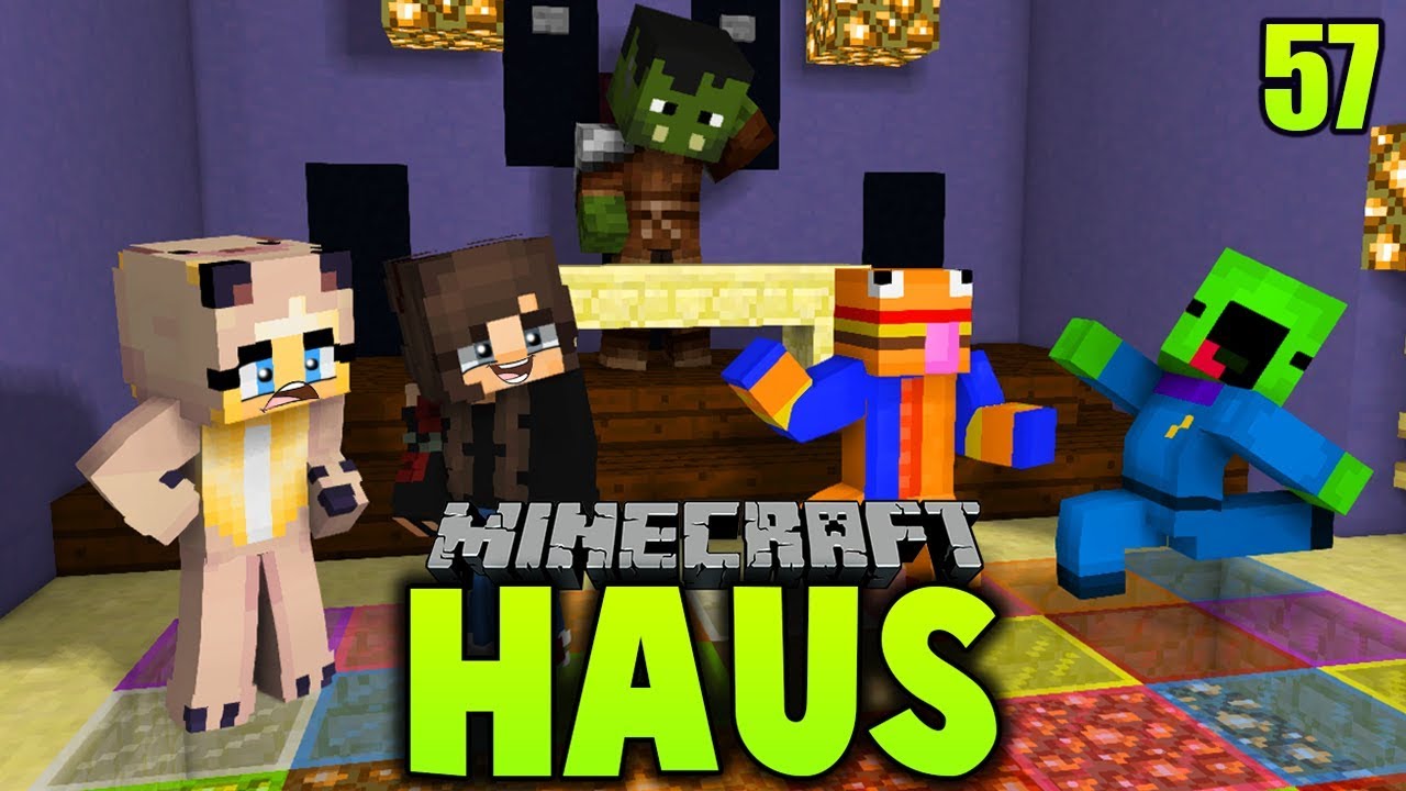 3:00 UHR NACHTS AUF DER MONSTER PARTY! ✿ Minecraft HAUS #57 [Deutsch/HD]