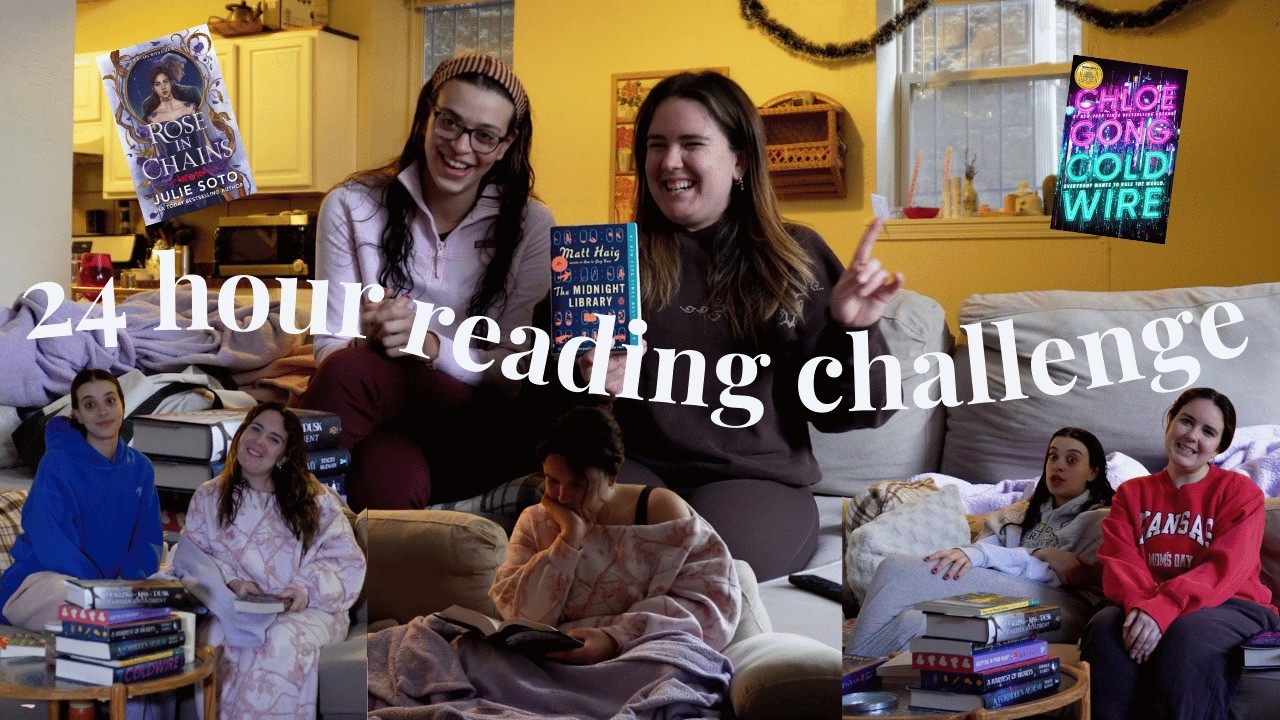 my first 24 hour reading challenge!