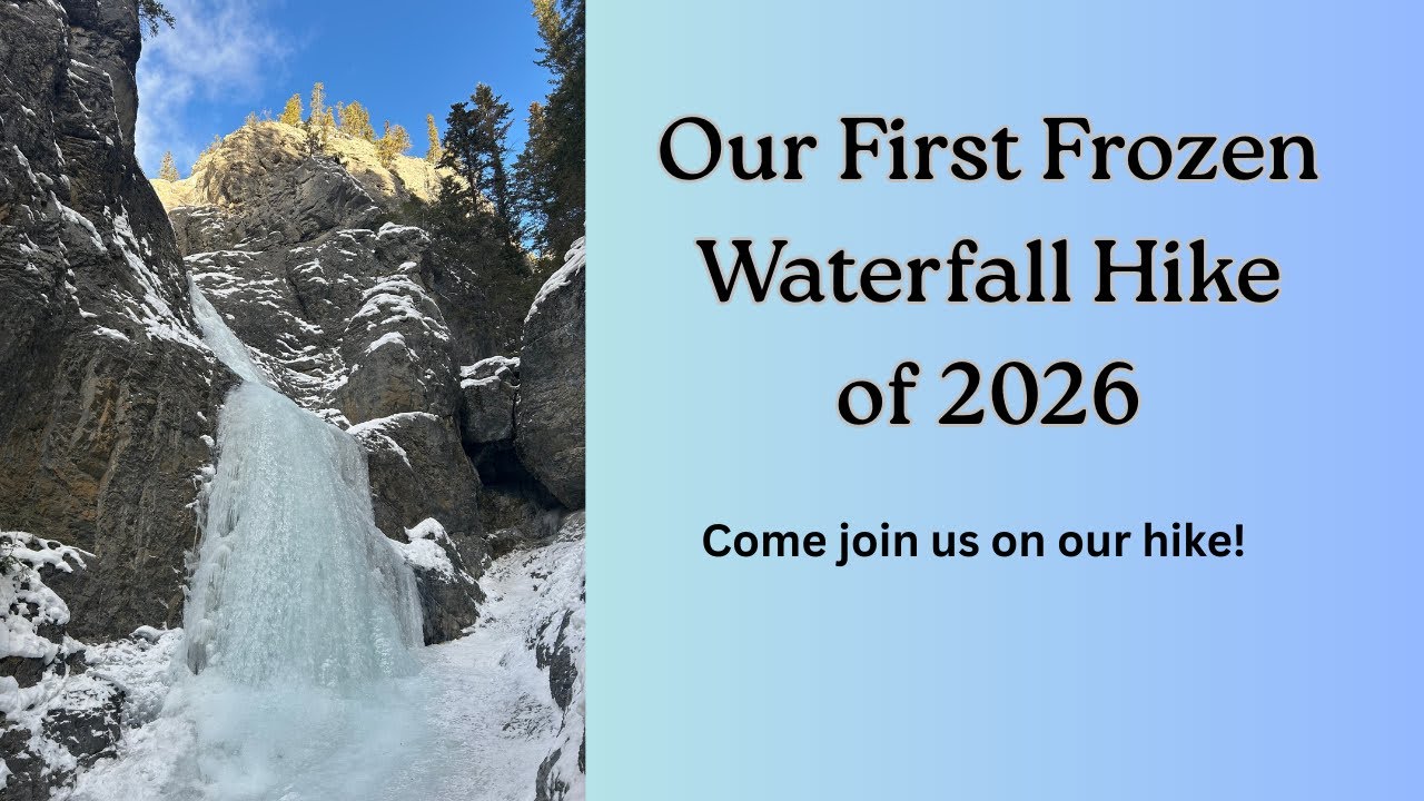 First Frozen Waterfall Hike of 2026, Come with us!