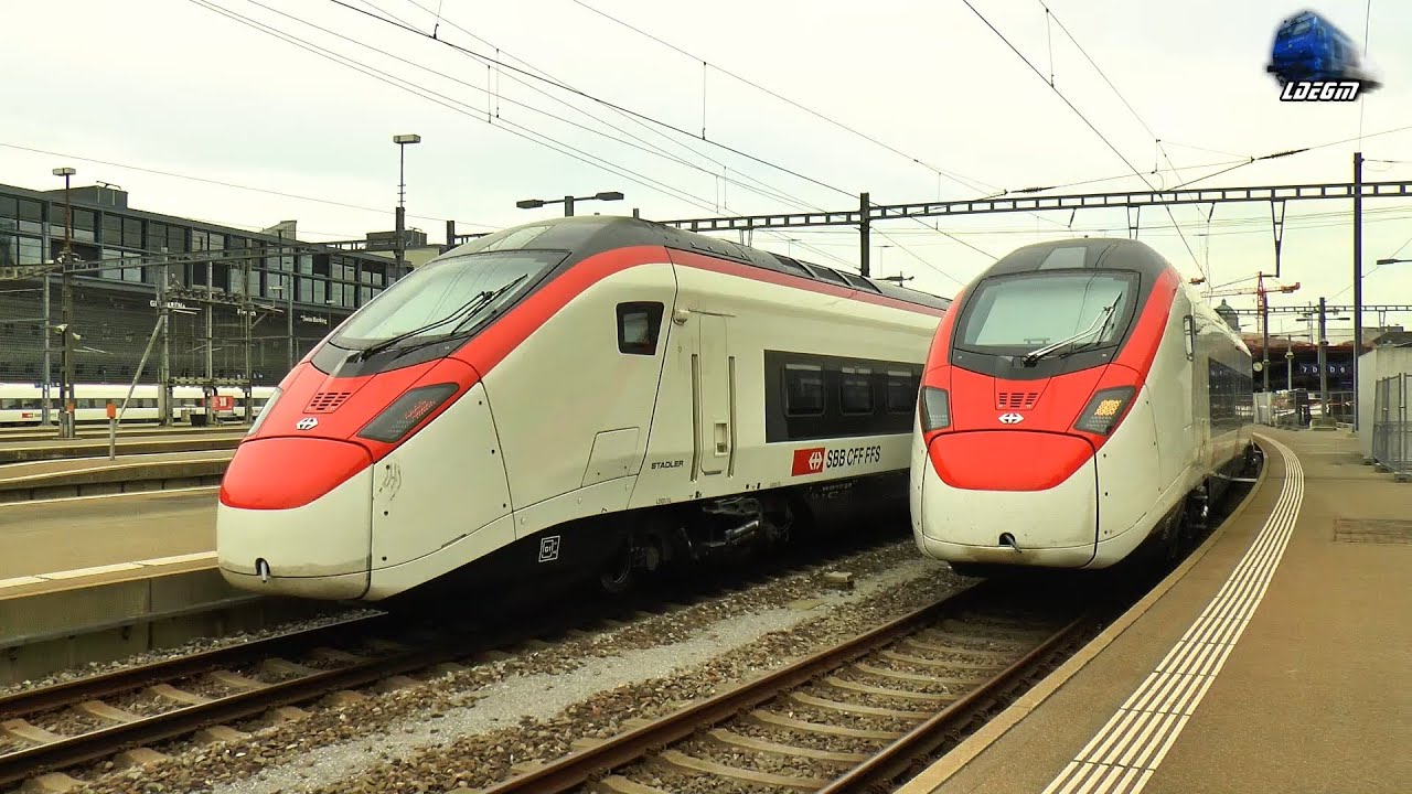 Trains in Zurich Main Station 🚄🚊🚆🚉 Züge im Zürich Hauptbahnhof - 14 August 2022
