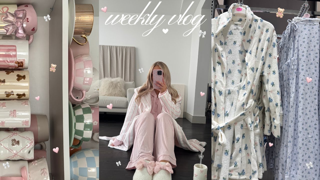 spend the week with me 🎀 primark new in, shopping days & life