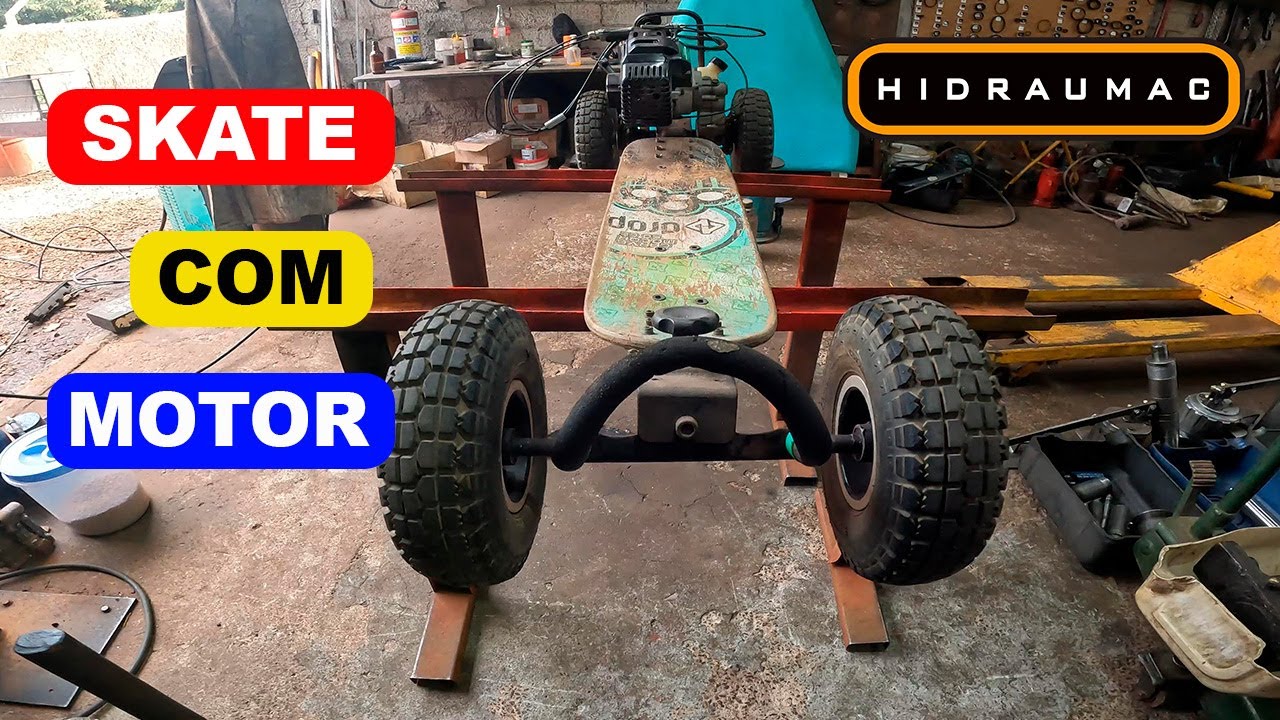 SKATE COM MOTOR