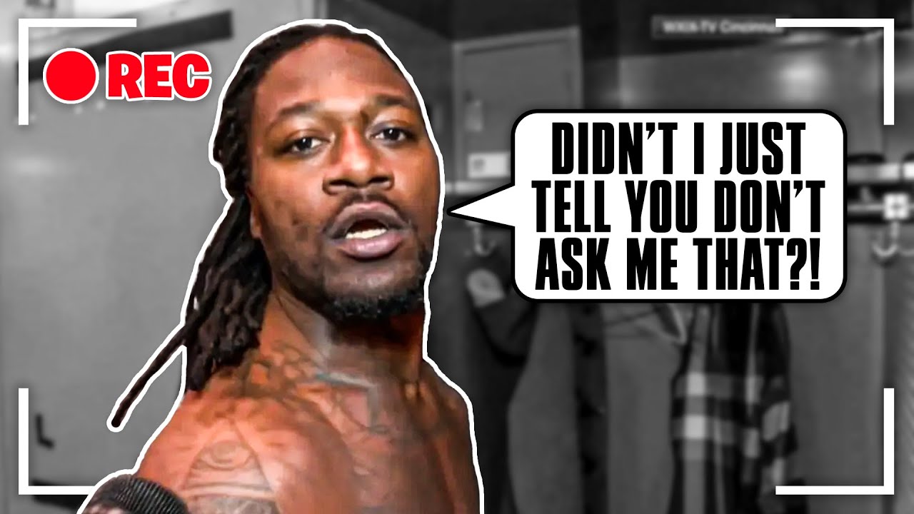 NFL Players vs. Media HEATED Confrontations