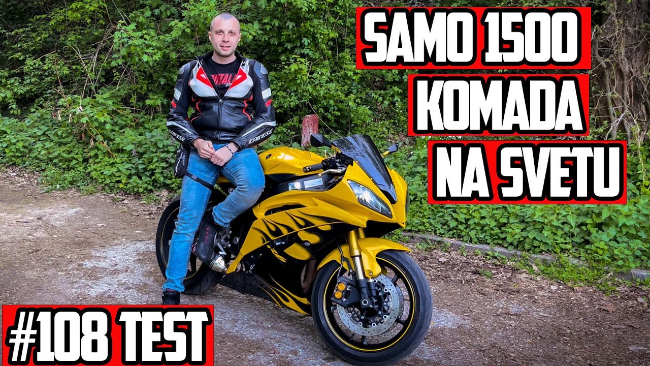Test Motora: Yamaha R6 (2008) - Limited Edition - First Ride - Review
