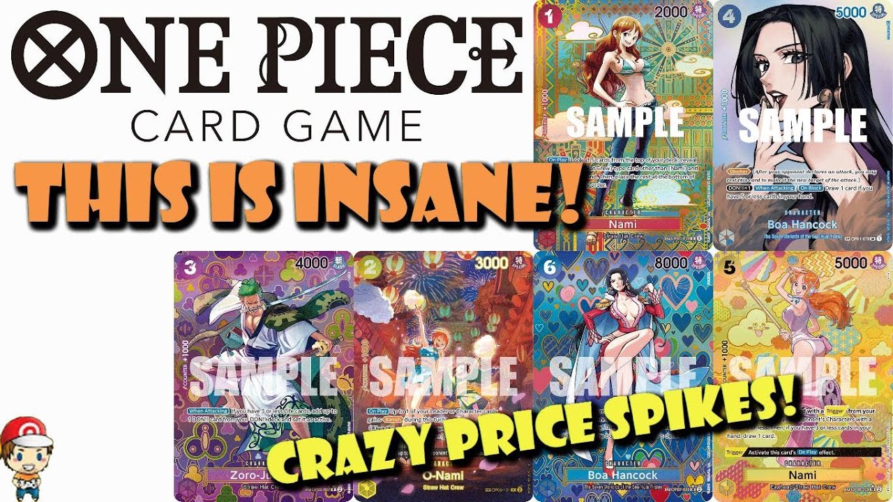 Это безумие! Специальные цены на редкие карты в карточной игре One Piece взлетают до небес! Огром...