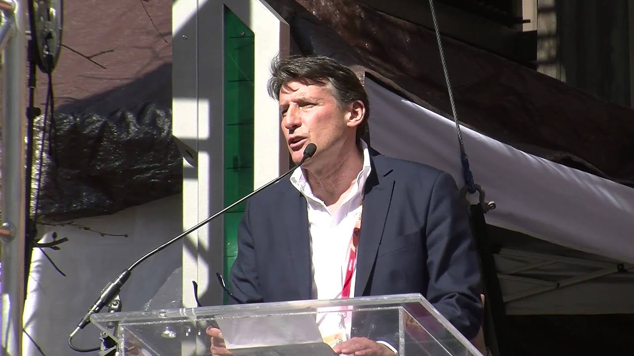 IAAF President Sebastian Coe welcomes the World Indoor Championships to Portland